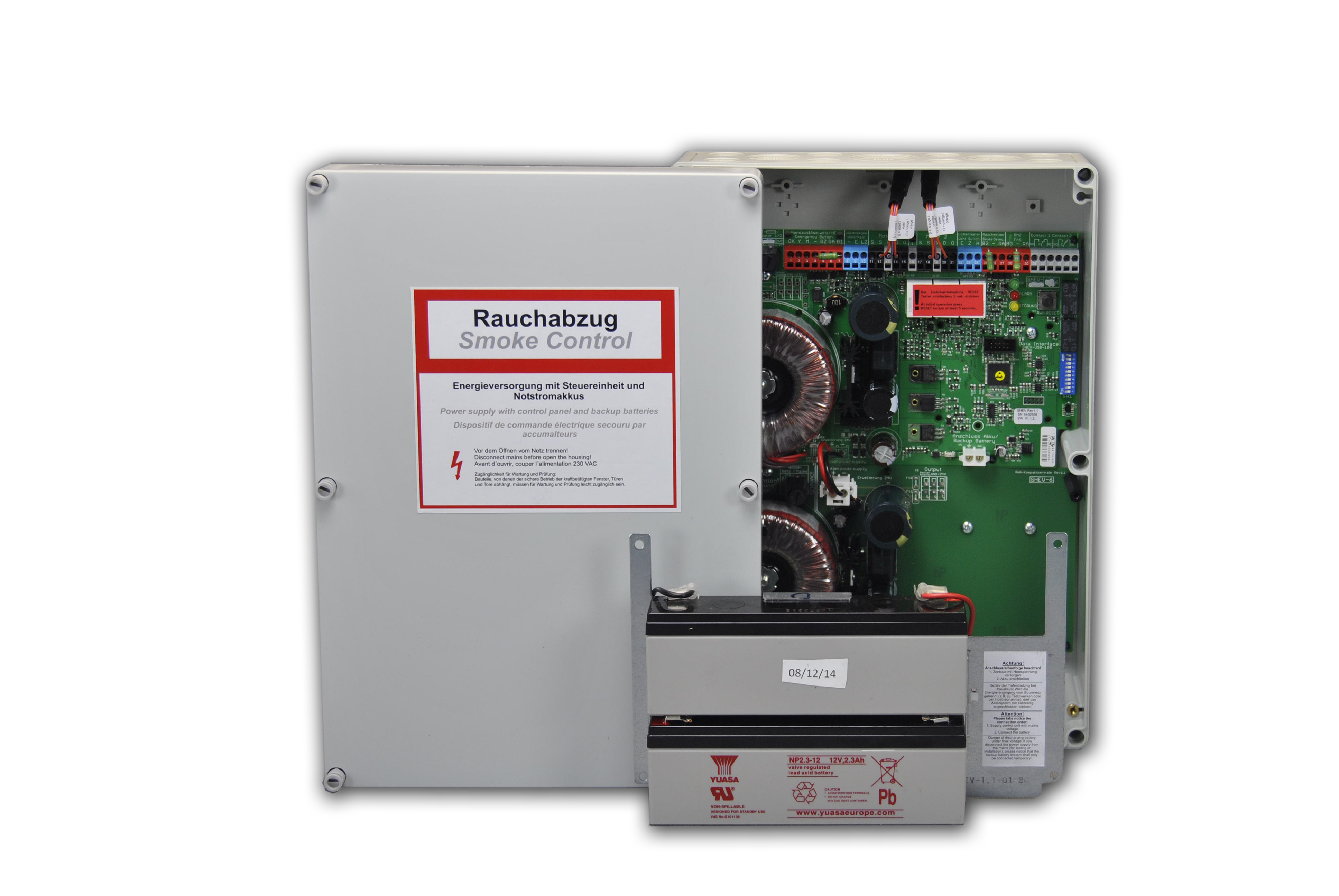 Kompaktzentrale SHEV® 2 HM für Haftmagnete