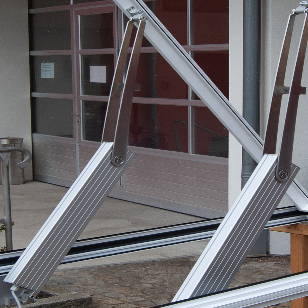 Verlängerter Klapparm² an individuellen Profilen